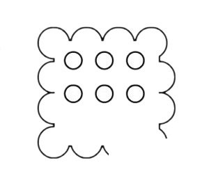 饼干简笔画图片