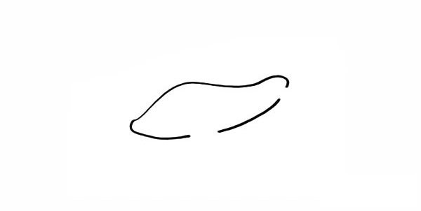 天空中的飞机简笔画