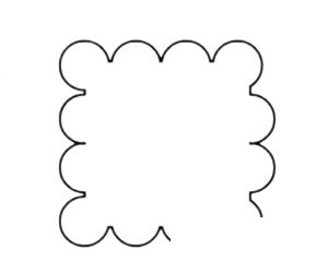 饼干简笔画图片