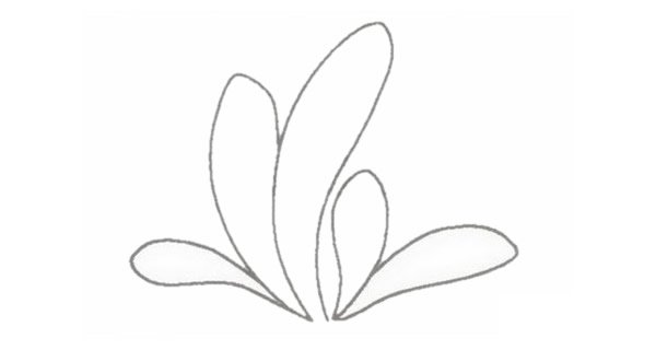 小草简笔画图片