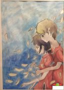 大鱼海棠画画图片大全，大鱼海棠手绘图片