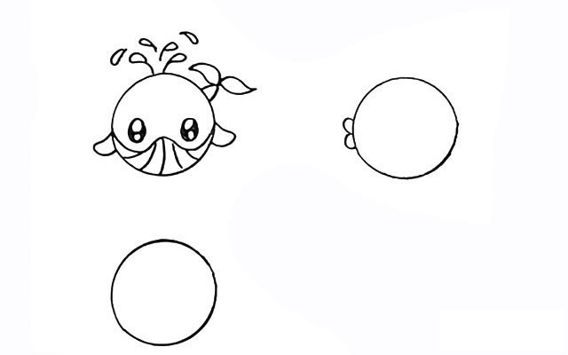 海洋动物简笔画