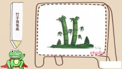 竹子简笔画