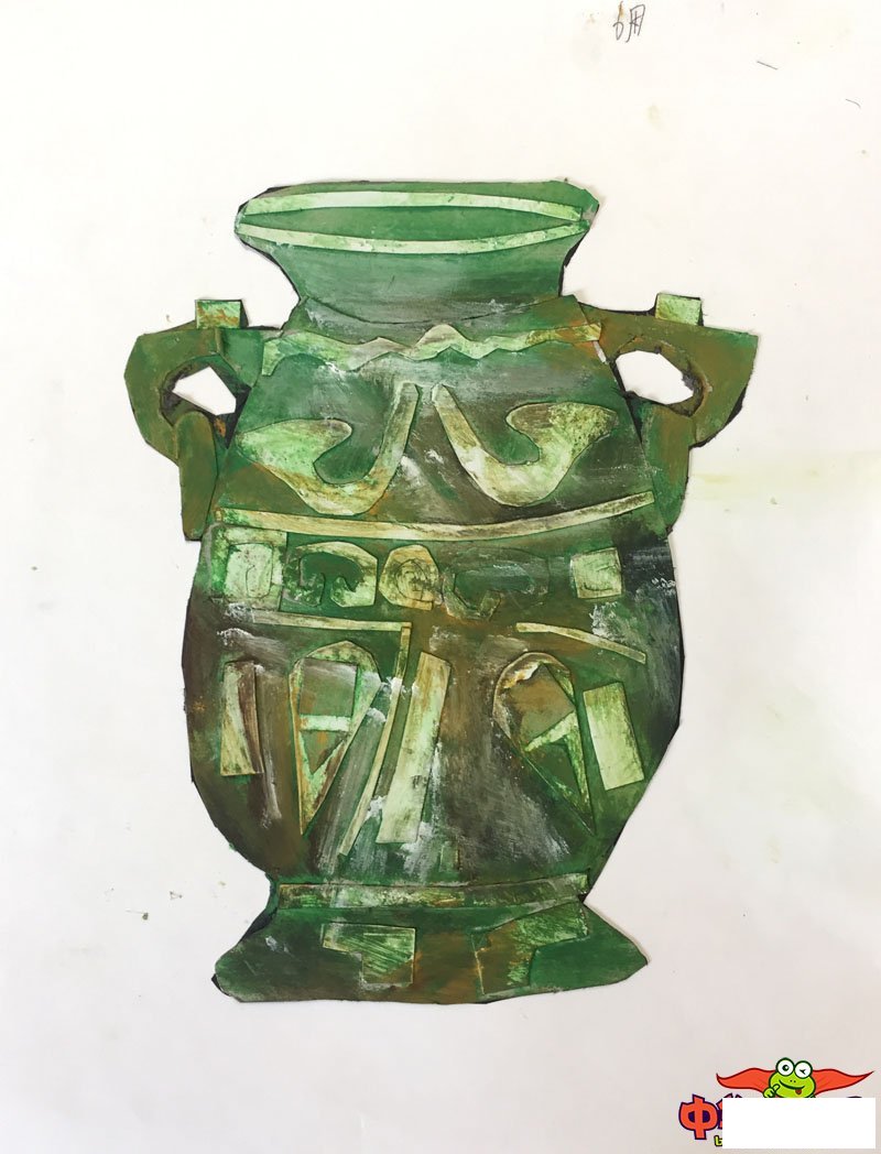 少儿画画大全简单漂亮,青铜器