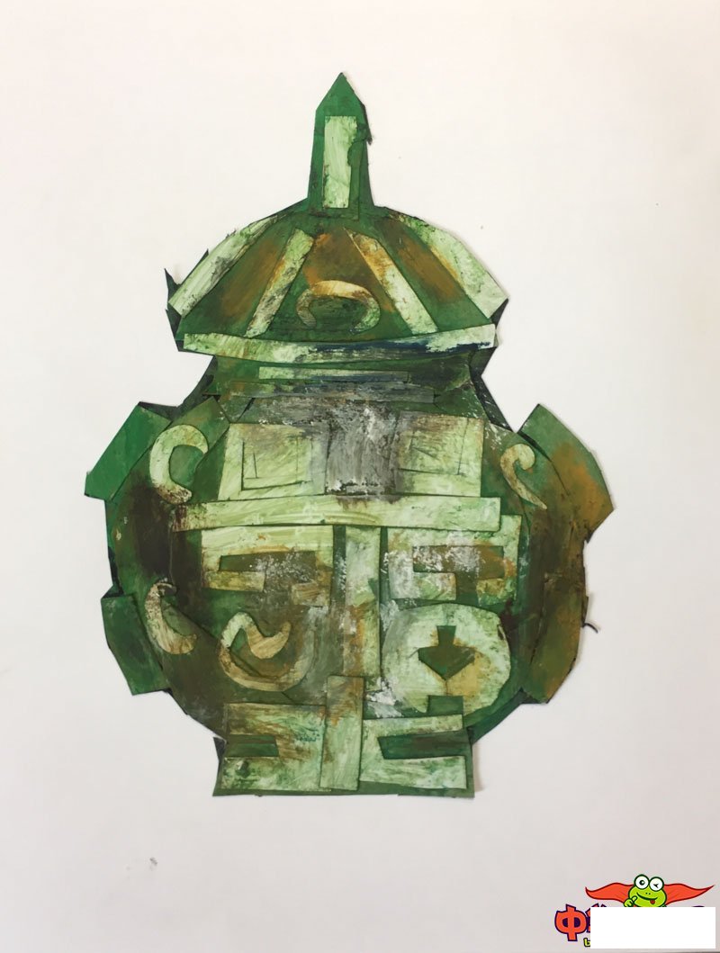 少儿画画大全简单漂亮,青铜器