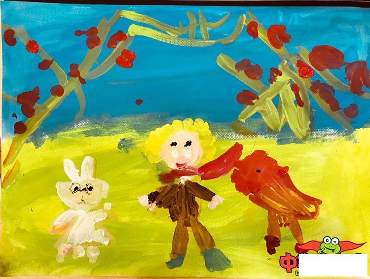 少儿画画大全简单漂亮,天文台观测站