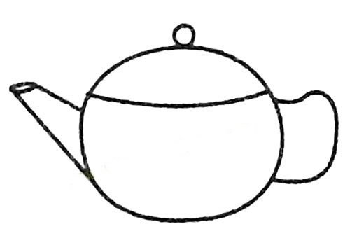 水壶简笔画大全及画法步骤