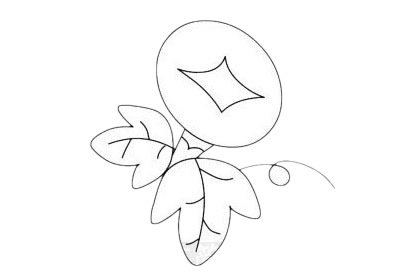 牵牛花简笔画图片大全作品一