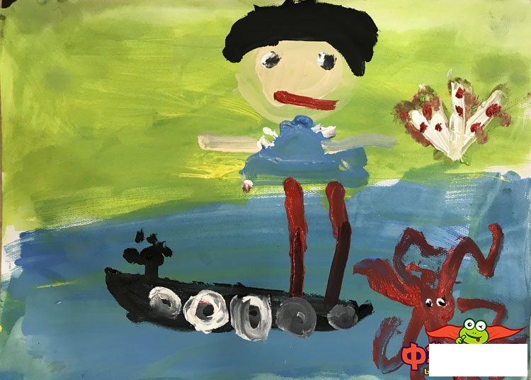 幼儿简单画画图片大全,小王子的地球之旅