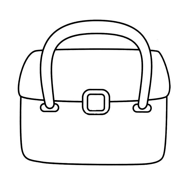 公文包简笔画图片