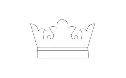 皇冠简笔画图片