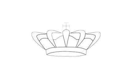 皇冠简笔画图片