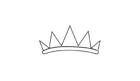 皇冠简笔画图片