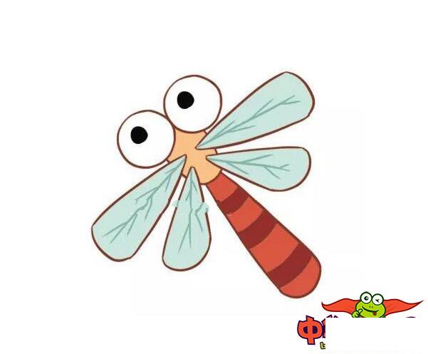 蜻蜓怎么画漂亮又简单,蜻蜓简笔画大全带颜色