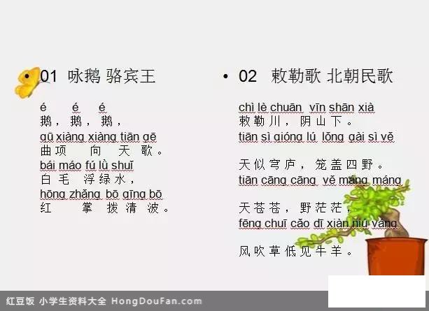 教育部最新：小学必背古诗80首（带拼音），假期早掌握学的轻松！