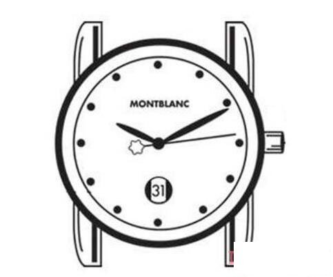 儿童手表怎么画涂颜色简单漂亮