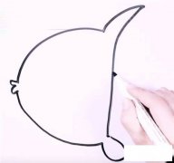 简笔画热带鱼的画法