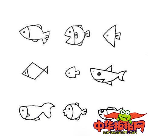 所有小动物简笔画大全,超简单的各种动物画法