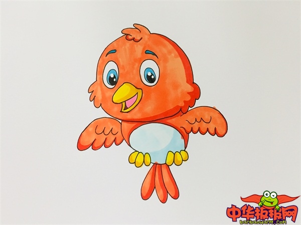 可爱卡通小鸟简笔画