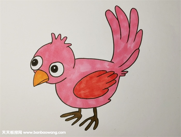 小鸟怎么画简单又好看