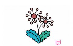 蒲公英简笔画，幼儿简笔画