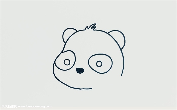 大熊猫的画法