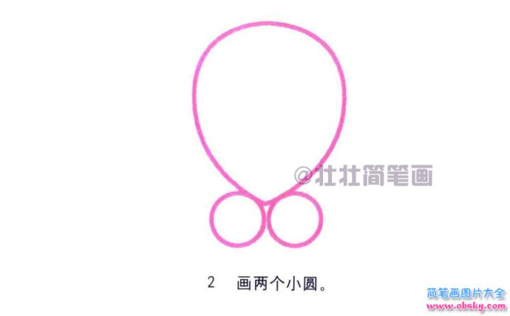 章鱼简笔画画法_怎么画章鱼的简笔画