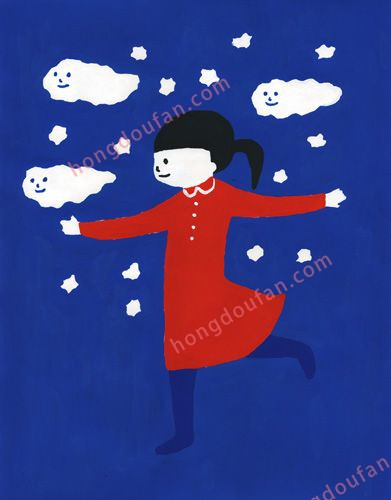 跳舞的女孩子 简笔画大全 简笔画 第4张-红豆饭小学生简笔画大全 跳舞的女孩子 简笔画大全 简笔画 第4张