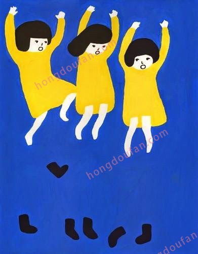 跳舞的女孩子 简笔画大全 简笔画 第5张-红豆饭小学生简笔画大全 跳舞的女孩子 简笔画大全 简笔画 第5张