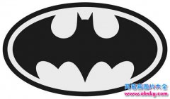 蝙蝠侠标志简笔画图片