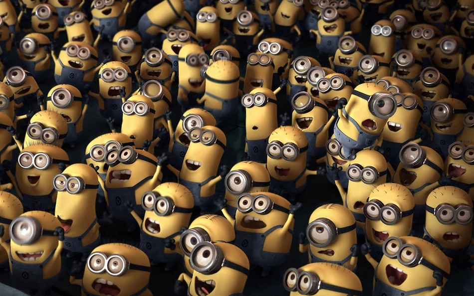 神偷奶爸之小黄人萌萌哒图片