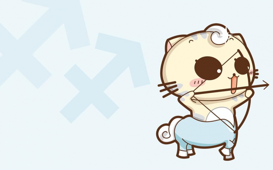 射手座卡通形象可爱图片