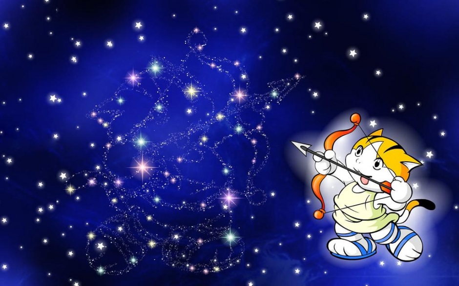 射手座卡通形象可爱图片