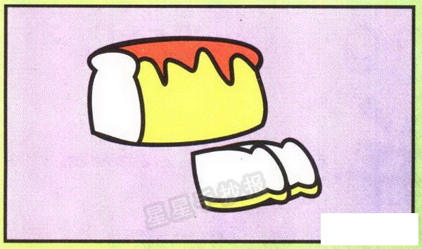 面包简笔画