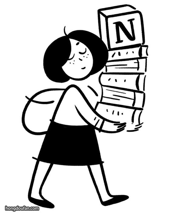 读书找资料用电脑 老师简笔画大全 简笔画 第1张