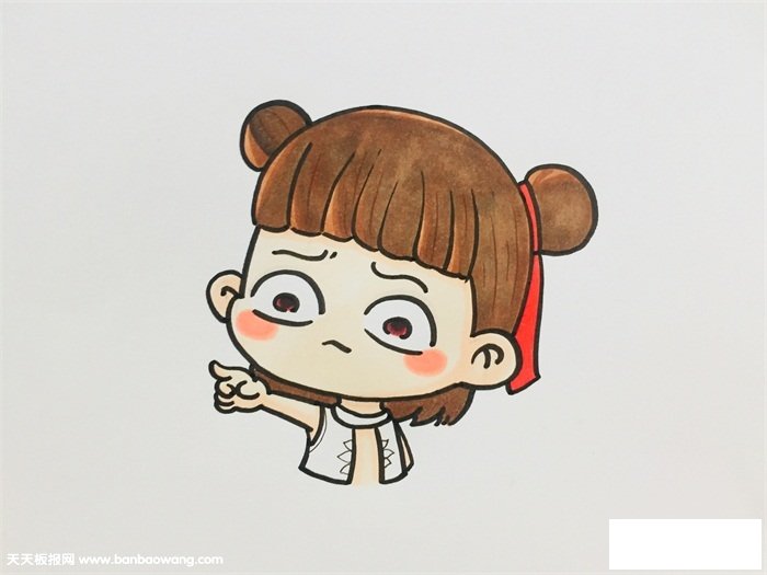 哪吒之魔童降世简笔画，小哪吒怎么画简笔画